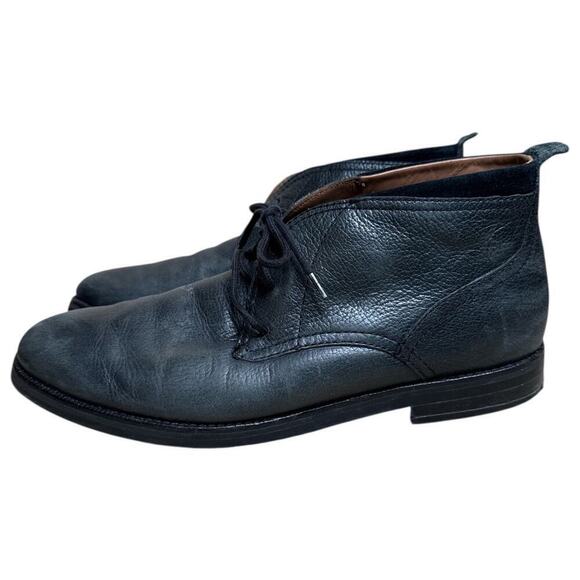 Cole Haan Black Charcoal Leather Lace Up Chukka Boots Men\'s Size 10.5M main image 8